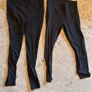 Lululemon Athletica Black Leggings lot 10